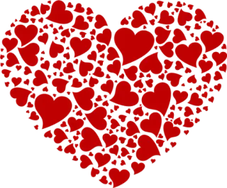 ❤️ 8fd255a1 hati, cinta, hari valentine, merah telegram sticker