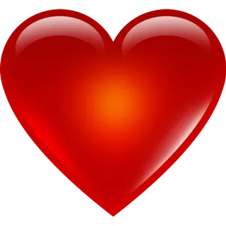 ❤️ c865c9f8 hati, cinta, valentine, merah, romantis, berkilau telegram sticker