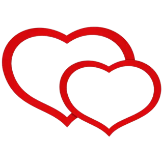 💕 d80f9f72 hati, cinta, piksel, valentine telegram sticker