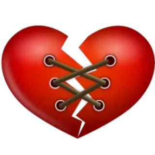 💔 7d59d09d chagrin d'amour, coeur brisé, guérison, amour, tristesse, réparation telegram sticker