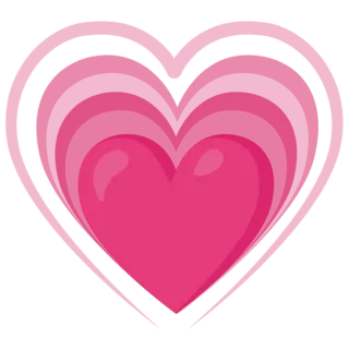 💗 3ef43f01 하트, 사랑, 분홍 telegram sticker