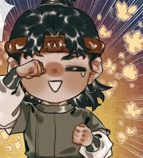 😂 ff6c5266 Anime, Hoạt hình, Chibi, Vui vẻ, Dễ thương telegram sticker