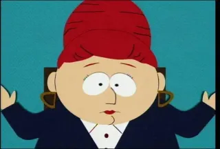 🌟 305344f5 Liane Cartman South Park south park, cartone animato, donna, madre, liane cartman telegram sticker