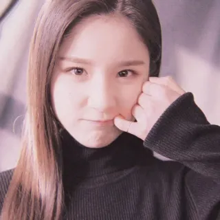 🍉 d35c5e85 portret, vrouw, meisje, persoon, gezicht telegram sticker