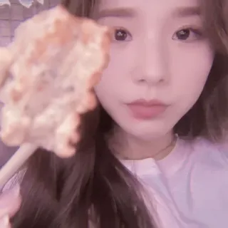 🍉 f1a1eca7 vrouw, eten, eetstokjes, eten, portret, aziatisch telegram sticker