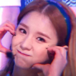 🥰 c8b24410 femme, kpop, mignon, fille, asiatique, personne, portrait telegram sticker