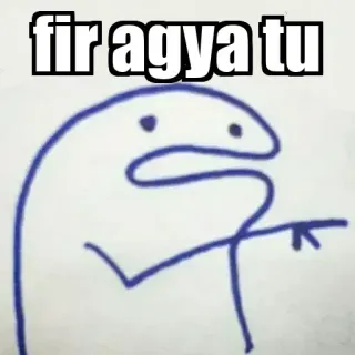 👉 a8a044ac fir agya tu indyjski mem, hindi, Florkofcows, komiks, mem telegram sticker