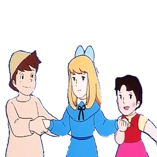 👥 328c4687 การ์ตูน, แอนิเมชัน, ตัวละคร, เพื่อน, เด็ก whatsapp sticker