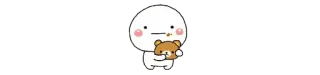 🙁 a6b515e1 귀여운, 카와이, 곰, 만화 telegram sticker