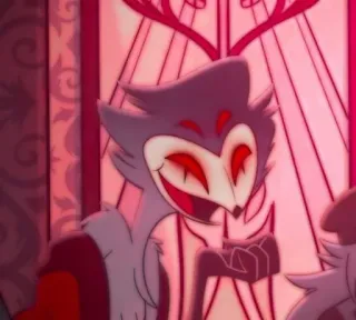 😄 2444649e Stolas Helluva Boss animation, demon, hell, character, cartoon whatsapp sticker