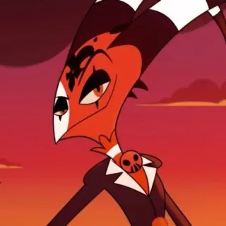 😉 6bc0dbfd Blitzø Helluva Boss helluva boss, blitz, imp, cartoon, demon whatsapp sticker