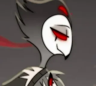 😌 b45a17e1 Stolas Helluva Boss cartoon, anime, animated, demon, owl, Stolas, Helluva Boss whatsapp sticker