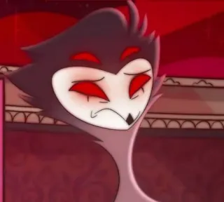 ☹️ dc94dce4 Stolas Helluva Boss Stolas, Helluva Boss, cartoon, bird, owl, demon, sad whatsapp sticker