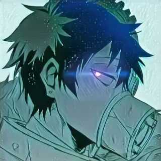 Shigaraki Pack By @AnimeStickers7 whatsapp stickers