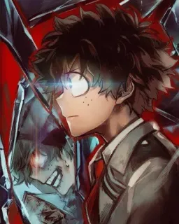 Shigaraki Pack By @AnimeStickers7 telegram stickers