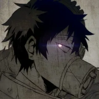 Shigaraki Pack By @AnimeStickers7 whatsapp stickers