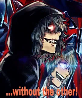 🤔 76b07919 ...without the other! telegram sticker