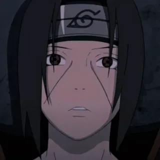 🎴 15b113c5 Itachi Uchiha Naruto อนิเมะ, อิทาจิ, อุจิวะ, นารูโตะ, เนตรวงแหวนกระจกเงาหมื่นบุปผา, นินจา, แสงอุษา whatsapp sticker