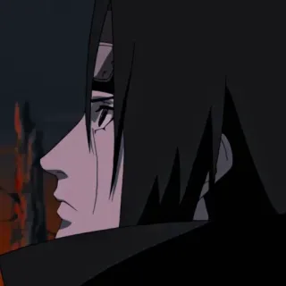 Itachi Uchiha @HiroOwO whatsapp stickers