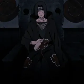🎴 eadf27be Itachi Uchiha Naruto อิทาจิ, นารูโตะ, อนิเมะ, อุจิวะ, มังงะ, ตัวละคร, แสงอุษา whatsapp sticker