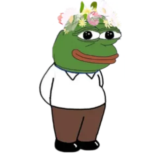 🗽 7101a3ce Pepe the Frog пепе, лягушка, мем, персонаж telegram sticker