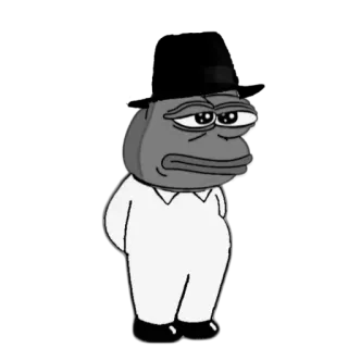 🗽 bde61373 Pepe the Frog Мем, Пепе, Лягушка, Интернет-мем, Персонаж telegram sticker