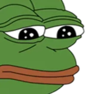 🗽 e0514232 Pepe the Frog Пепе, лягушка, мем, интернет-культура, персонаж, грустная лягушка telegram sticker
