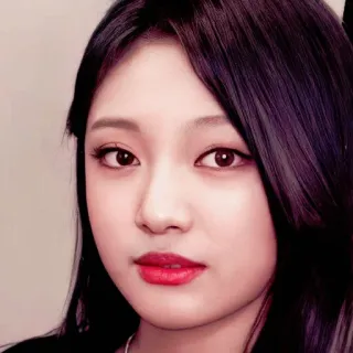 🦋 b59cc13f donna, ritratto, viso, trucco, persona, bellezza telegram sticker