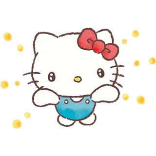 🤗 dadf8f75 Hello Kitty hello kitty, kawaii, mignon, sanrio, dessin animé telegram sticker