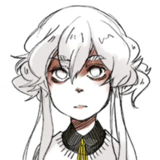 🤍 0bc7821b アニメ, キャラクター, デジタルアート, 漫画 telegram sticker