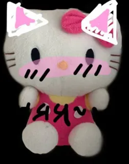 🐱 ce78ba42 Hello Kitty ЯЯ imut, boneka, kartun, hello kitty telegram sticker