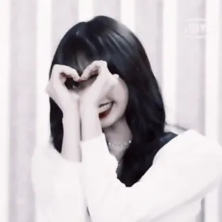 🧬 a910a3ff vrouw, hart, liefde, glimlachend, schattig, meisje, portret whatsapp sticker