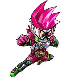 🎮 2606ab02 Kamen Rider, Ex-Aid, Tokusatsu, Superheld, Japanisch, Rüstung, Anime telegram sticker