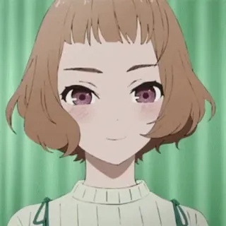 😊 8e130eae anime, girl, character, female, cute, cartoon telegram sticker