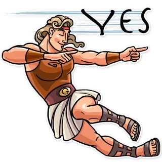 Hercules whatsapp stickers