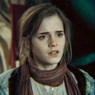 🐿 f8aa31f4 Hermione Granger Harry Potter ハーマイオニー・グレンジャー, ハリー・ポッター, エマ・ワトソン, 魔法使い, 魔法, 本, 映画 telegram sticker