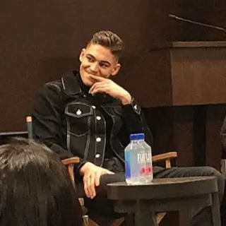 Hero Fiennes Tiffin by @YouGotDrug telegram stickers