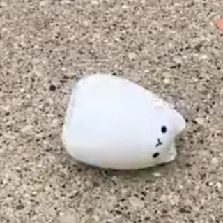 😢 44e00c78 foca, animal, lindo, juguete, mamífero marino, peluche, kawaii telegram sticker