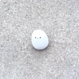 🤨 dbe46fe1 huevo, mono, minimalista, simple telegram sticker