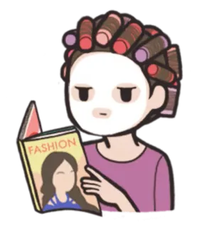 Her Ordinary Life @Tikelku telegram stickers