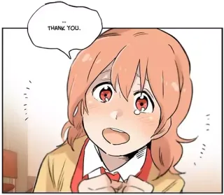 😀 be77a31e THANK YOU. Anime, Manga, Gadis, Terima kasih, Emosional telegram sticker