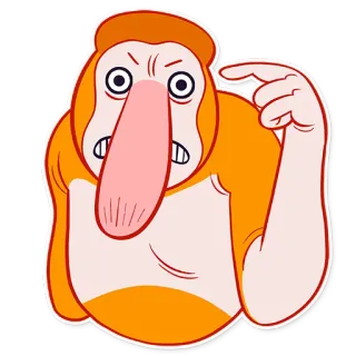 Hey Proboscis! telegram stickers