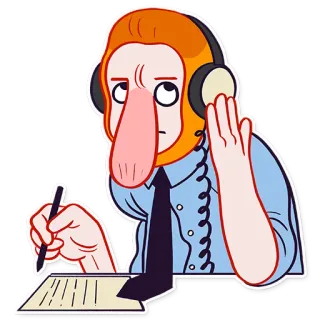 👂 d0deb3e8 telegram sticker