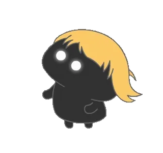 💃 9e111ea4 Cartoon, Personage, Schattig, Sticker, Blob, Kawaii telegram sticker