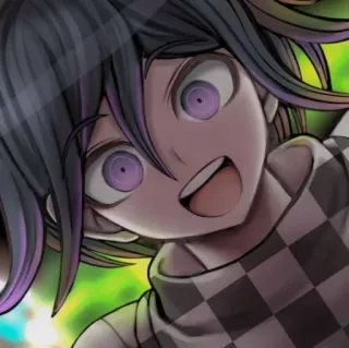 🍭 371a4378 Kokichi Oma Danganronpa anime, character, danganronpa, kokichi oma, videogame whatsapp sticker