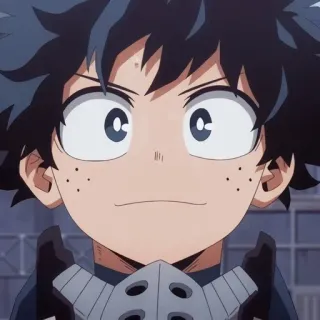 IZUKU MIDORIYA◕*.✧ @anime_sticks :: @fStikBot telegram stickers