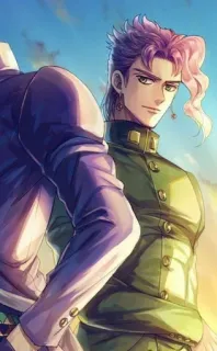 🌟 1146545d Noriaki Kakyoin JoJo's Bizarre Adventure Anime, Manga, Jojo, Jojos bizarre Abenteuer, Kakyoin, Noriaki Kakyoin whatsapp sticker