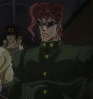 🌟 c8ab2f1b Kakyoin Noriaki JoJo's Bizarre Adventure Anime, Kakyoin, JoJo, Bizarr, Abenteuer, Charakter whatsapp sticker