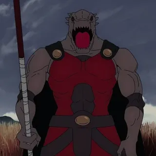 🥳 c510df8a 怪物, 战士, 动漫, 角色 whatsapp sticker