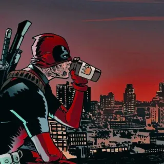 🎒 25b31e8f Deadpool Deadpool, Marvel, Supereroe, Mercenario, Fumetti telegram sticker